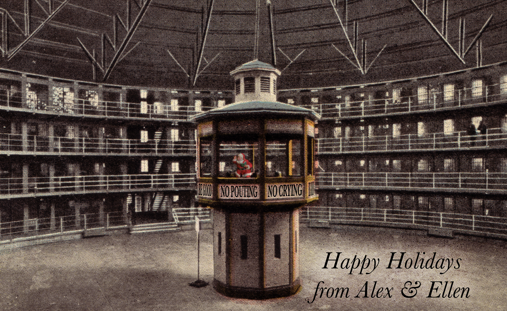 Stateville Penitentiary - Panopticon (Holiday Card)
