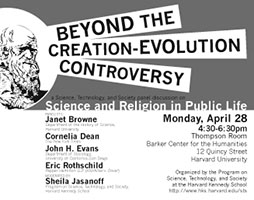 Beyond the Creation-Evolution Controversy, April 2008