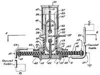 "Low impedance switch" by Donald Hornig, U.S. Patent 3,956,658, application filed in 1945 and kept in secret until it was granted in 1976. It describes a firing switch for an implosion-style nuclear weapon.